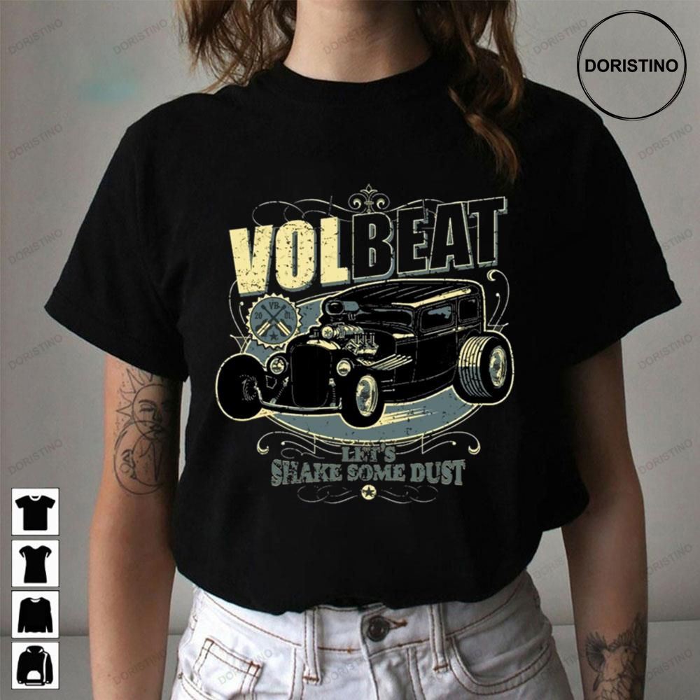 Volbeat Lets Shake Some Dust Awesome Shirts